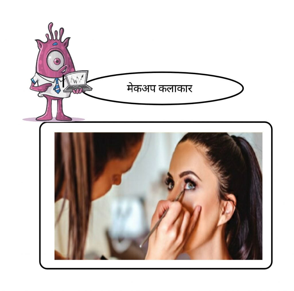 Makeup artist Business ideas In hindi In this image I have seen some creativity about this Makeup artist business.