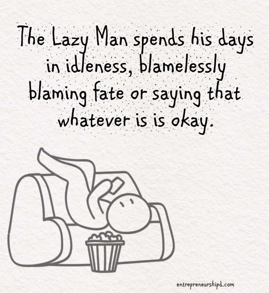 Best Lazy Man Quotes