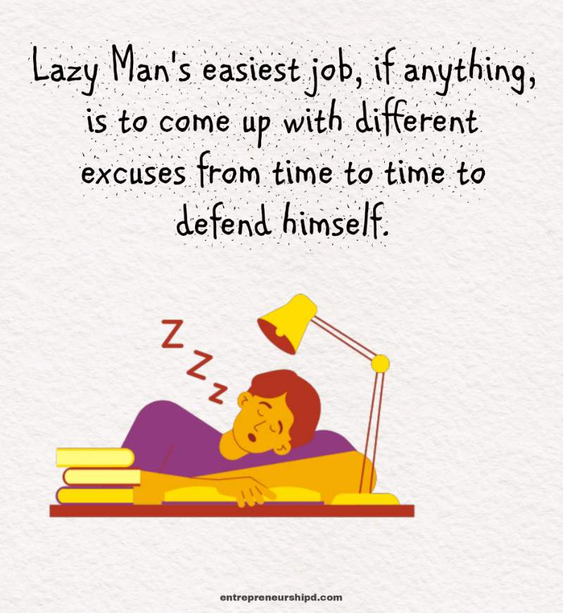 Quotes On Lazy Man