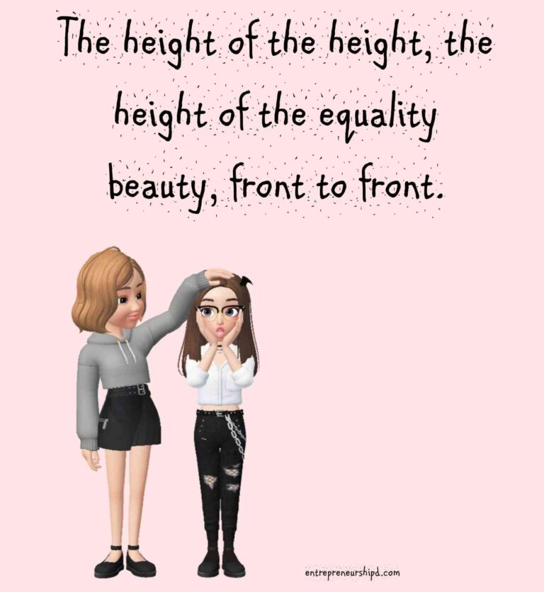 Positive Tall Girl Quotes